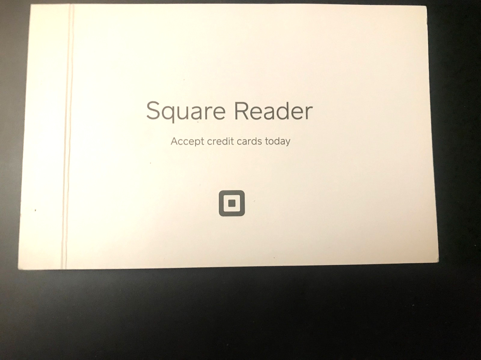 Square A-PKG-0206-01 Credit Debit Card Reader – White for Apple iPhone Android
