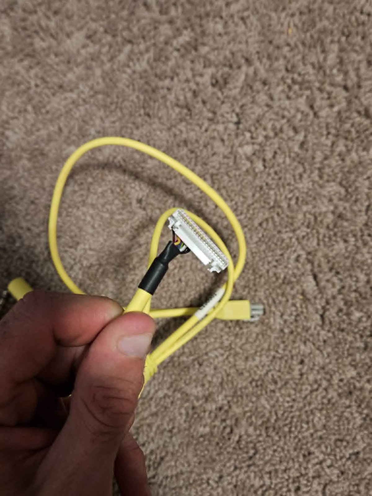 Nayax VPOS Touch Credit Card Reader Yellow MDB / DEX Cable For Vending Machine