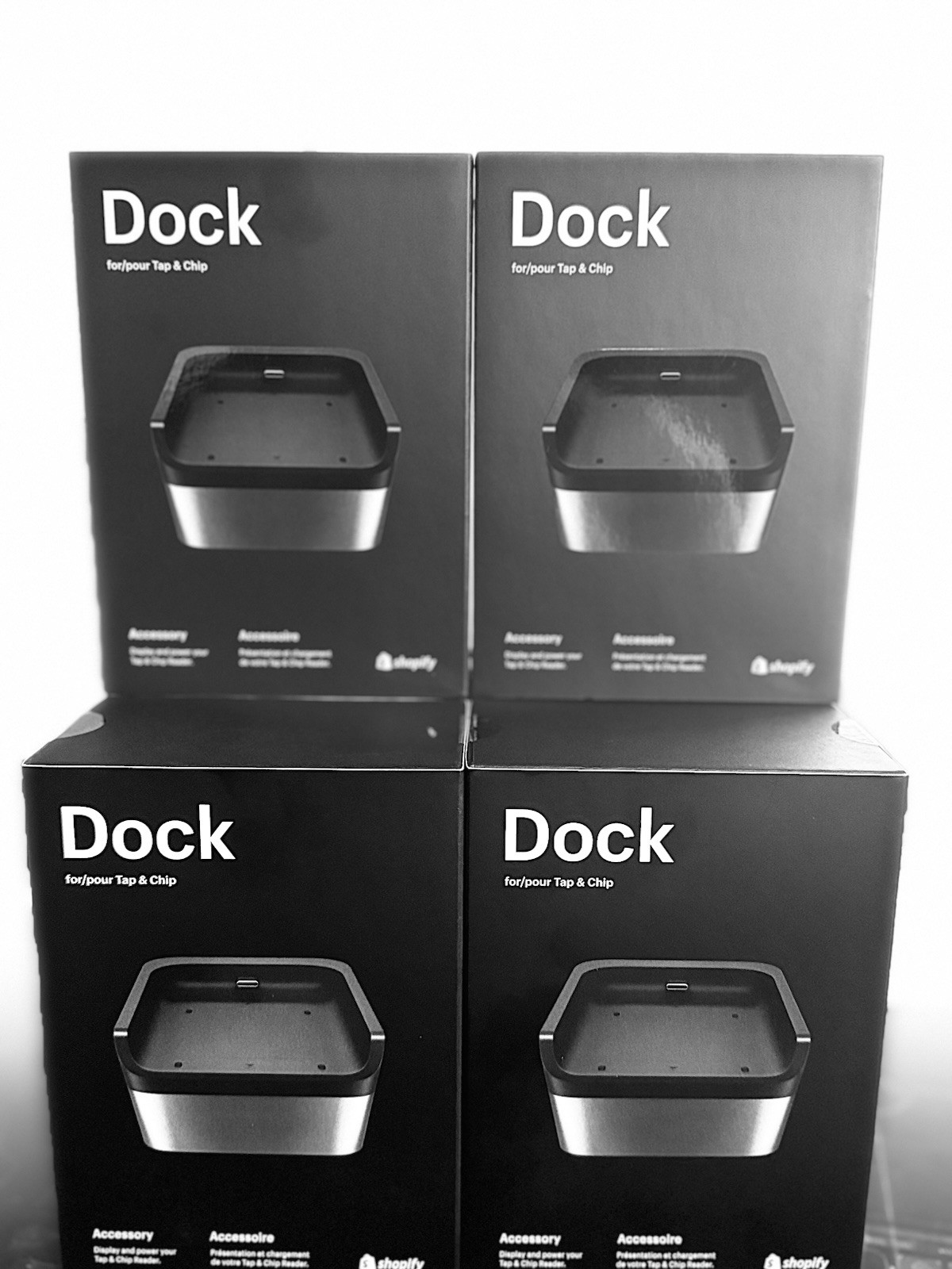 6 qty Shopify Dock and USB Cable ( Tap and Chip Card Reader) FREE SHIPPING