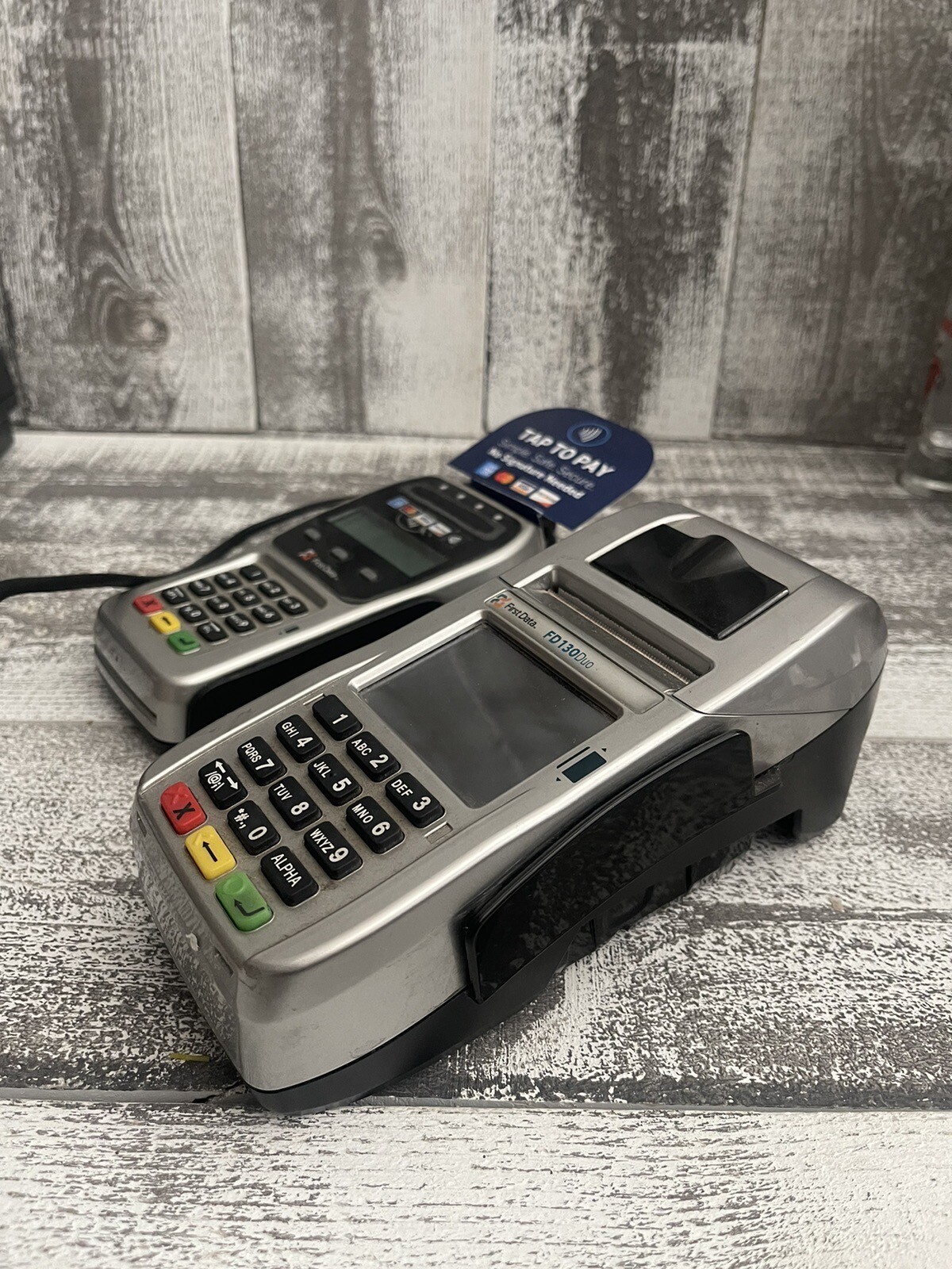 First Data FD130 EMV NFC Dial/IP Credit Card Machine & First Data FD 35