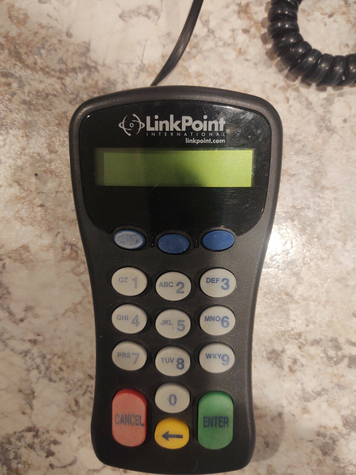 Linkpoint A10 LPA10 Credit / Debit Card Terminal W/2 Pin pads. First data FD10