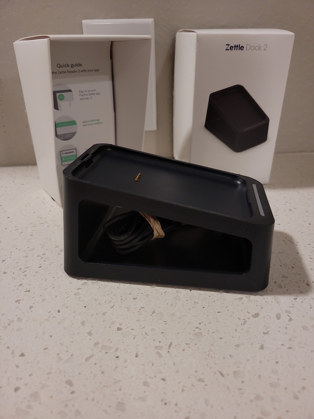Paypal Zettle 2 Dock Station Only , Docking station for Zettle Card reader/BLACK