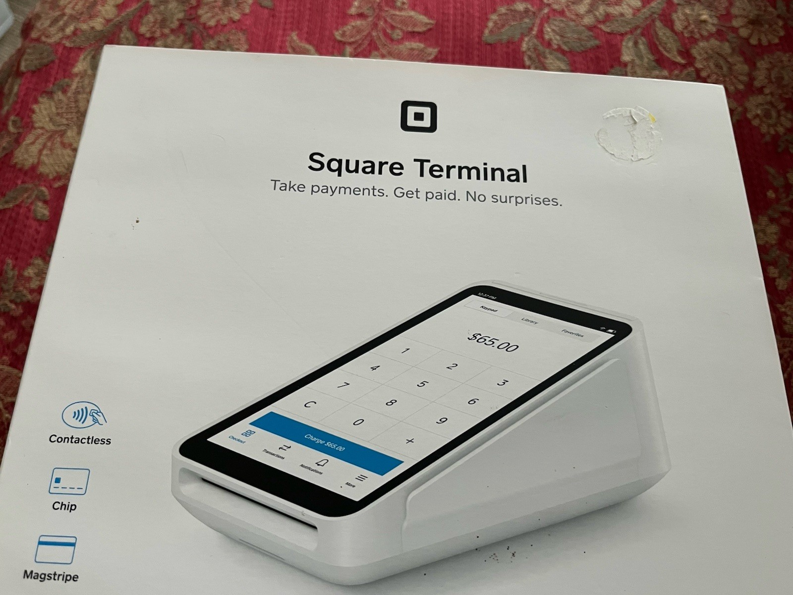🔥 Sealed 🔥Square Terminal Credit Card Machine Mobile Pos Spd2-01