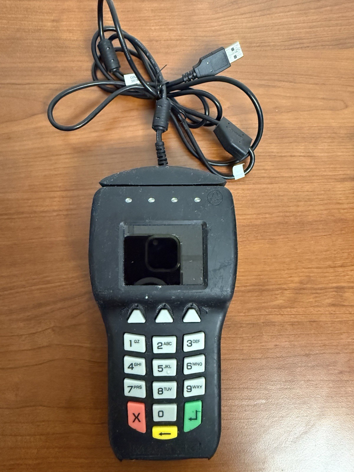 Lot of 4 MagTek DynaPro 30056013 PIN Pad Credit Card Reader w/ Power Cable