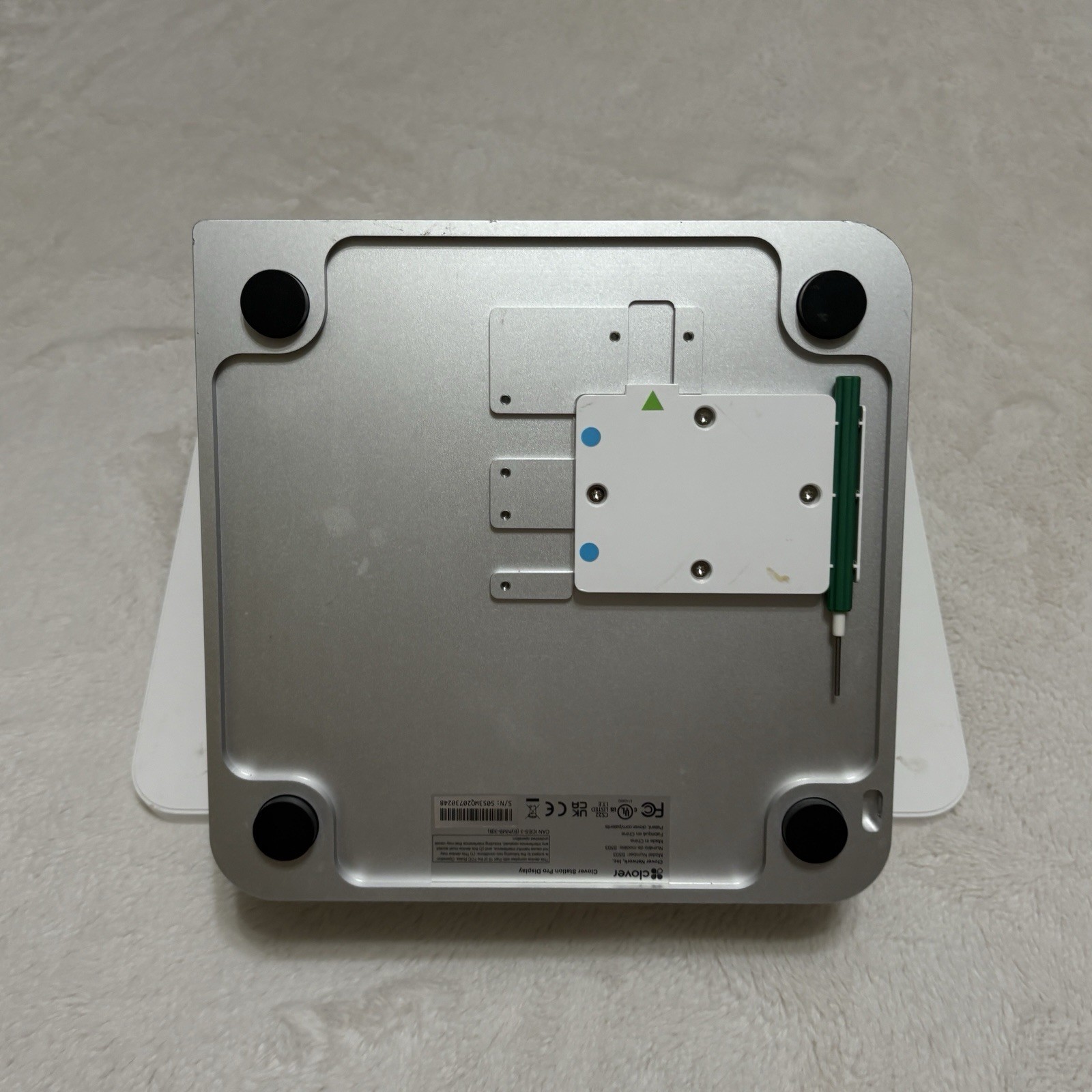 Clover Station Solo C501 POS Tested Working Point Of Sale Terminal Screen