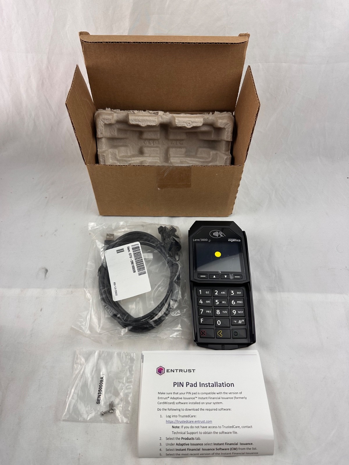 Ingenico Lane 3000 Credit Card Reader Tap to Pay Terminal (LAN300-USHPS10A)