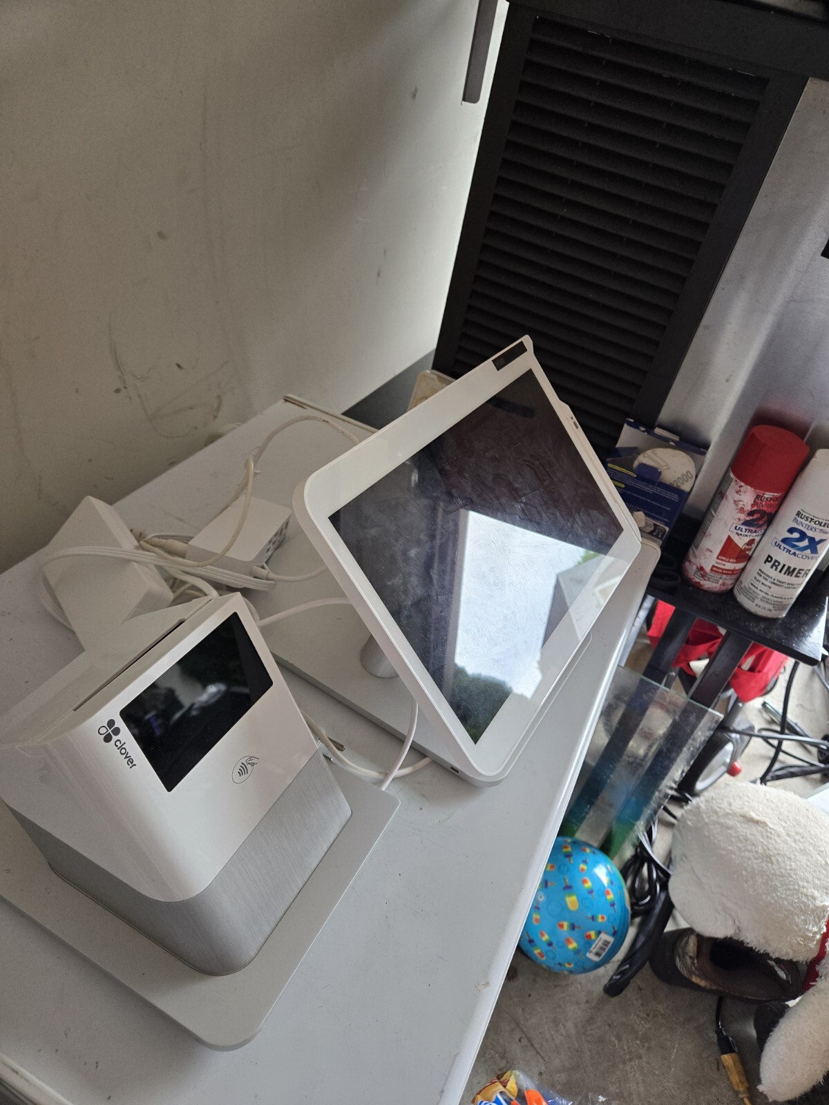 Clover Station C500 Point of Sale System w/ Printer P550, Hub H500