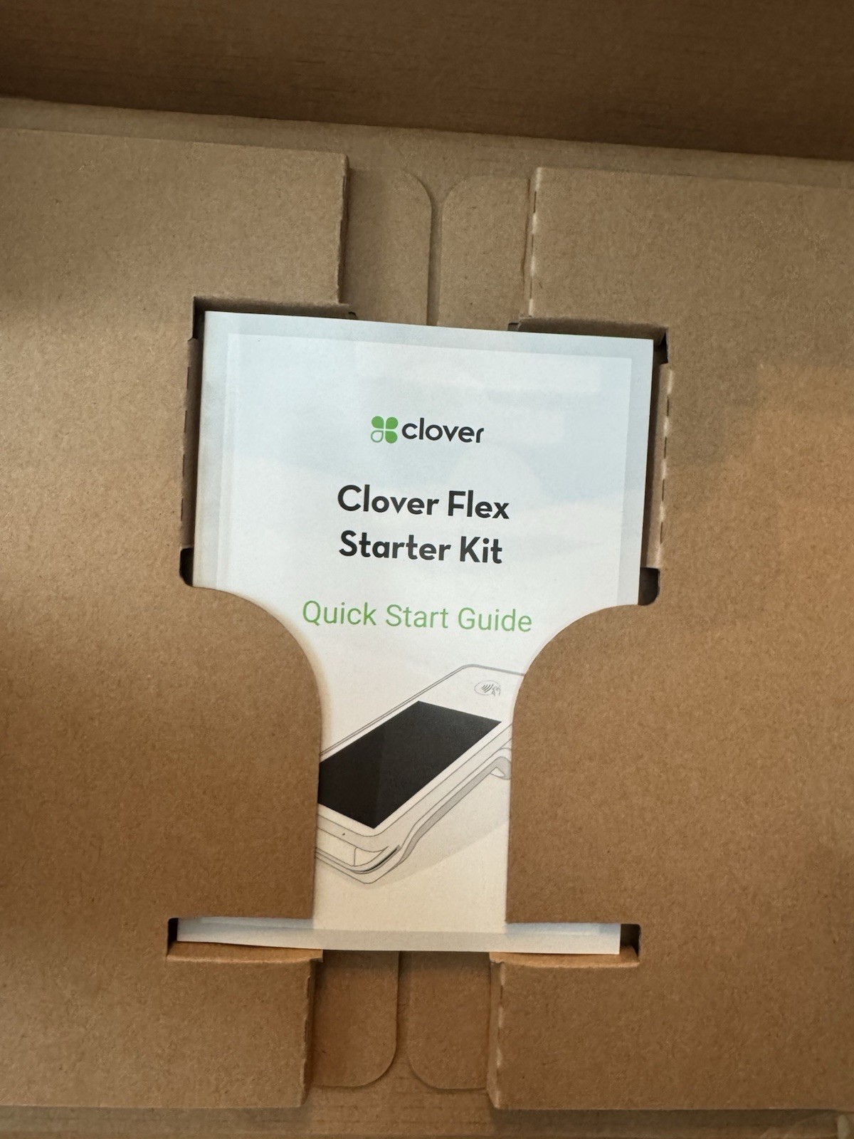 Brand New Clover Flex C401 U + Flex Starter Kit Credit Card Terminal