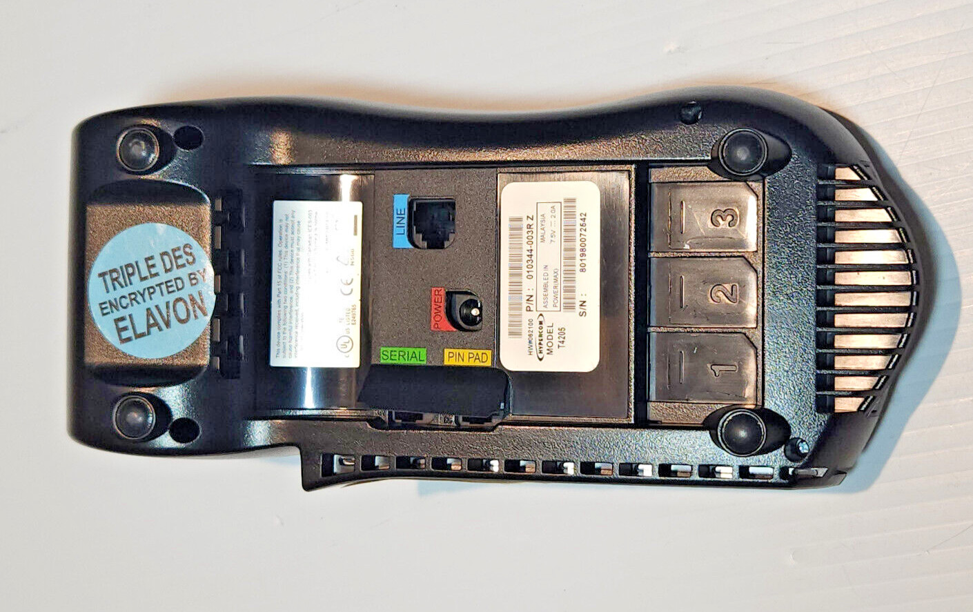 Hypercom – T4205 – Transaction Terminal – Credit Card Process Machine