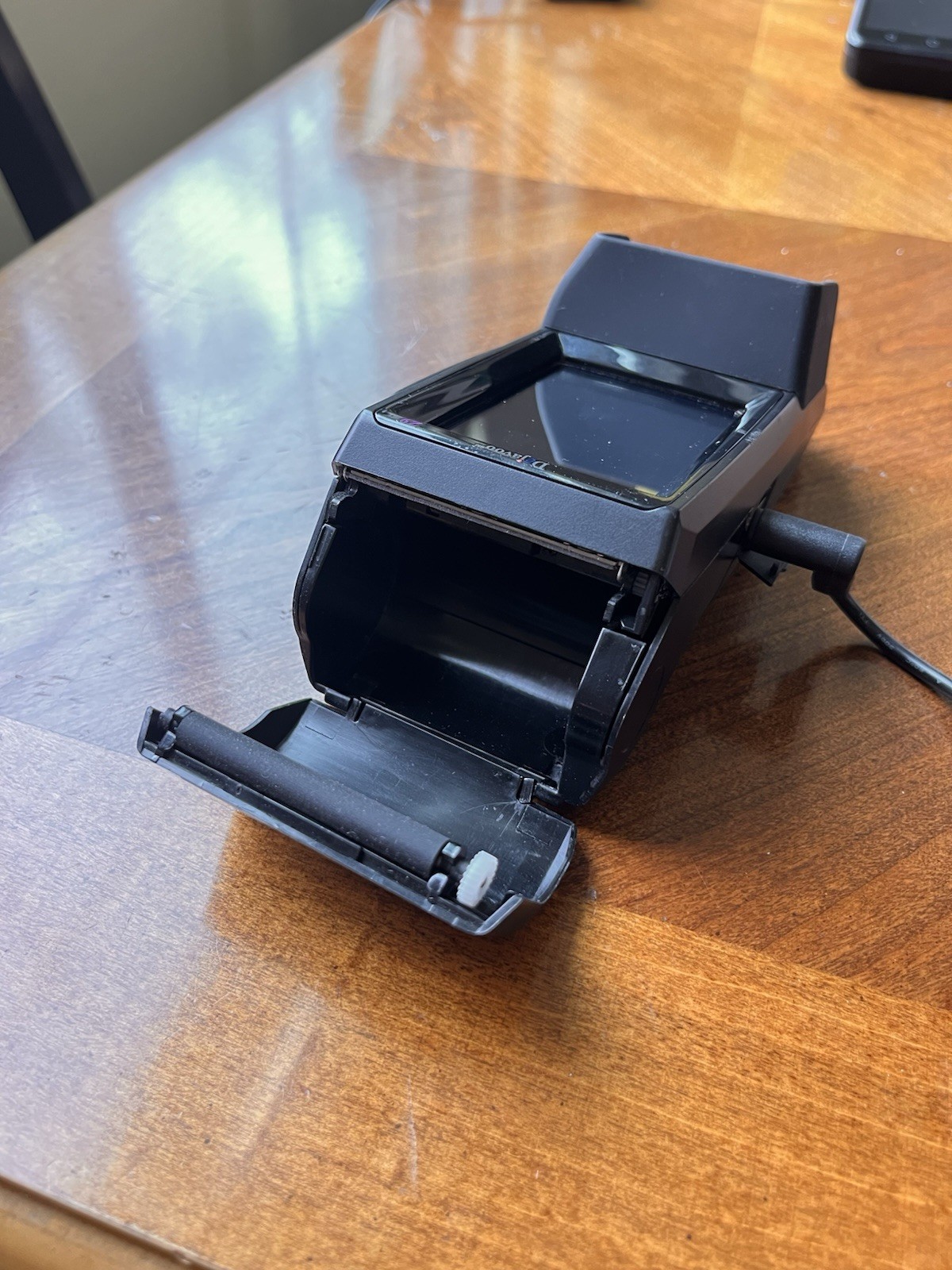 Dejavoo Z9 VEGA3000 Black 3.5″ LCD POS Credit Card Terminal Tested