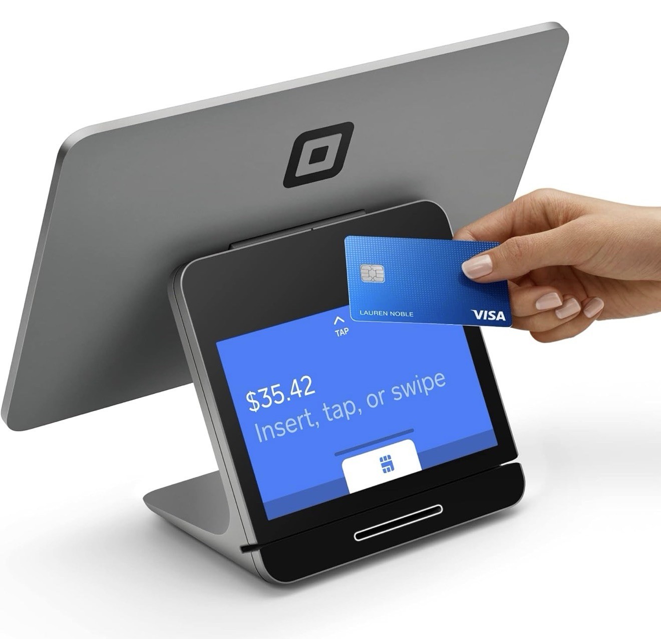 Square Register POS Credit Card Terminal with Customer Display