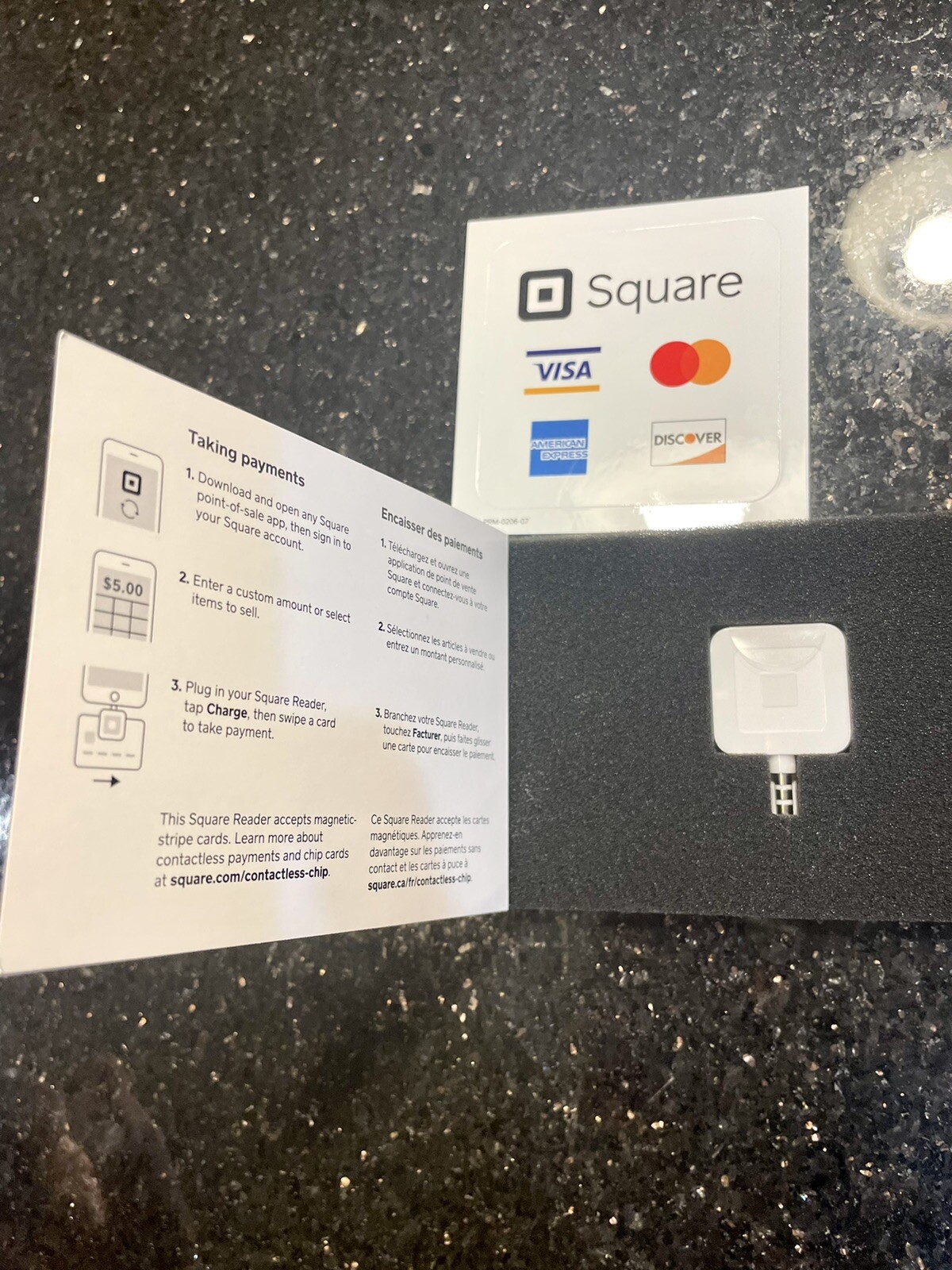 Square Reader for Magstripe 3.5 Jack New!!