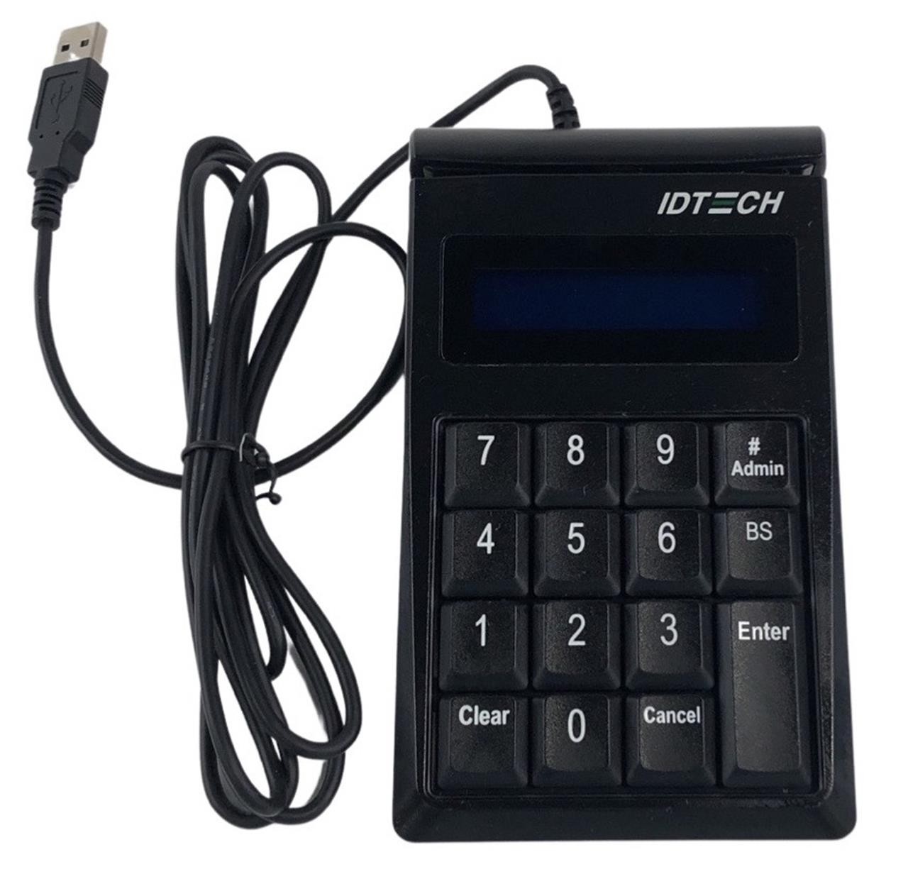 NEW – Open Box – ID Tech SecureKey M130 Magstripe Reader Keypad IDKE-534833BEM