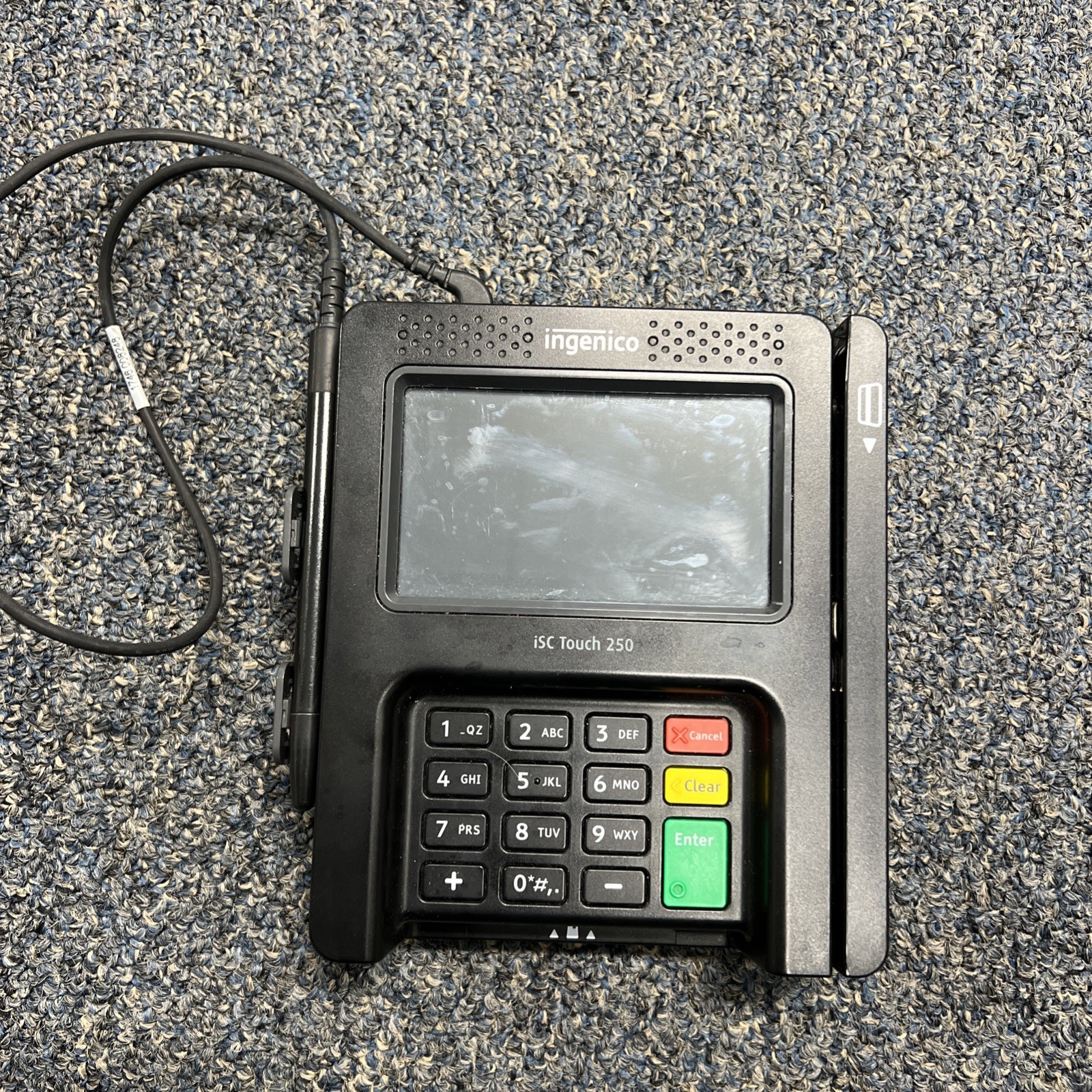 Ingenico ISC Touch 250 Payment Terminal – Black (works great)