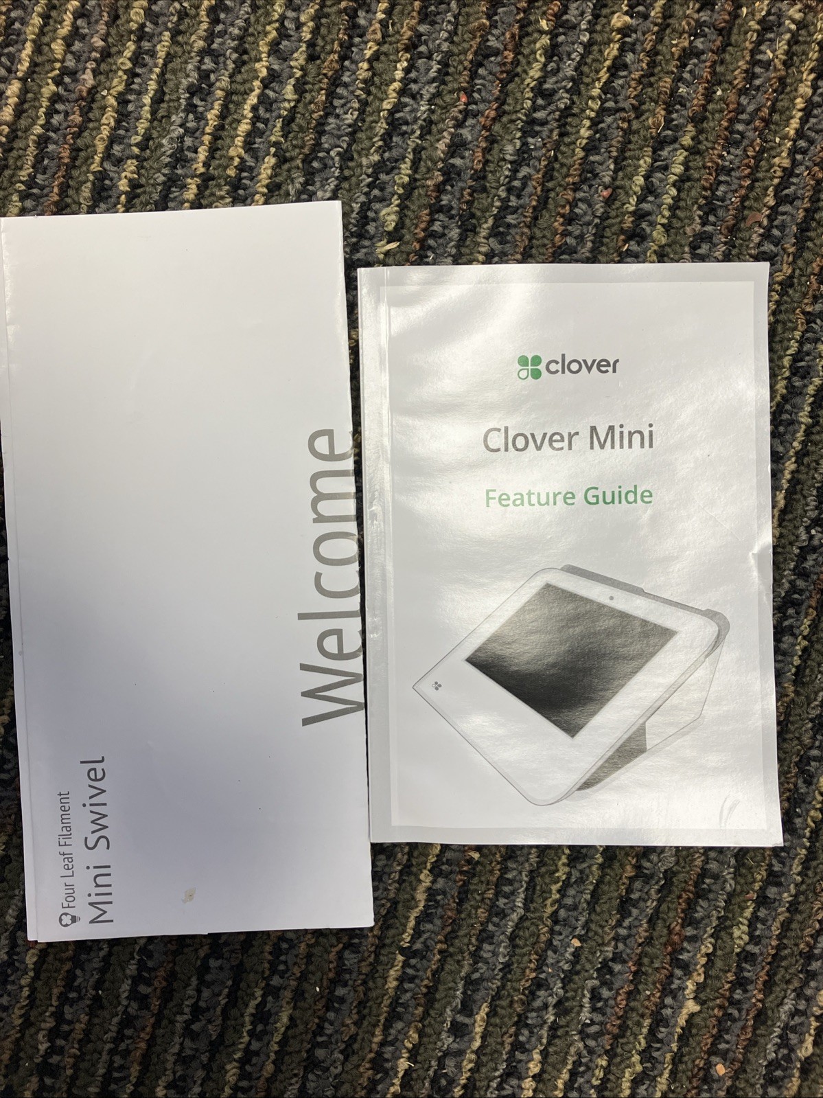Clover Mini Wi-Fi C300 Point of Sale System POS Credit Card Terminal