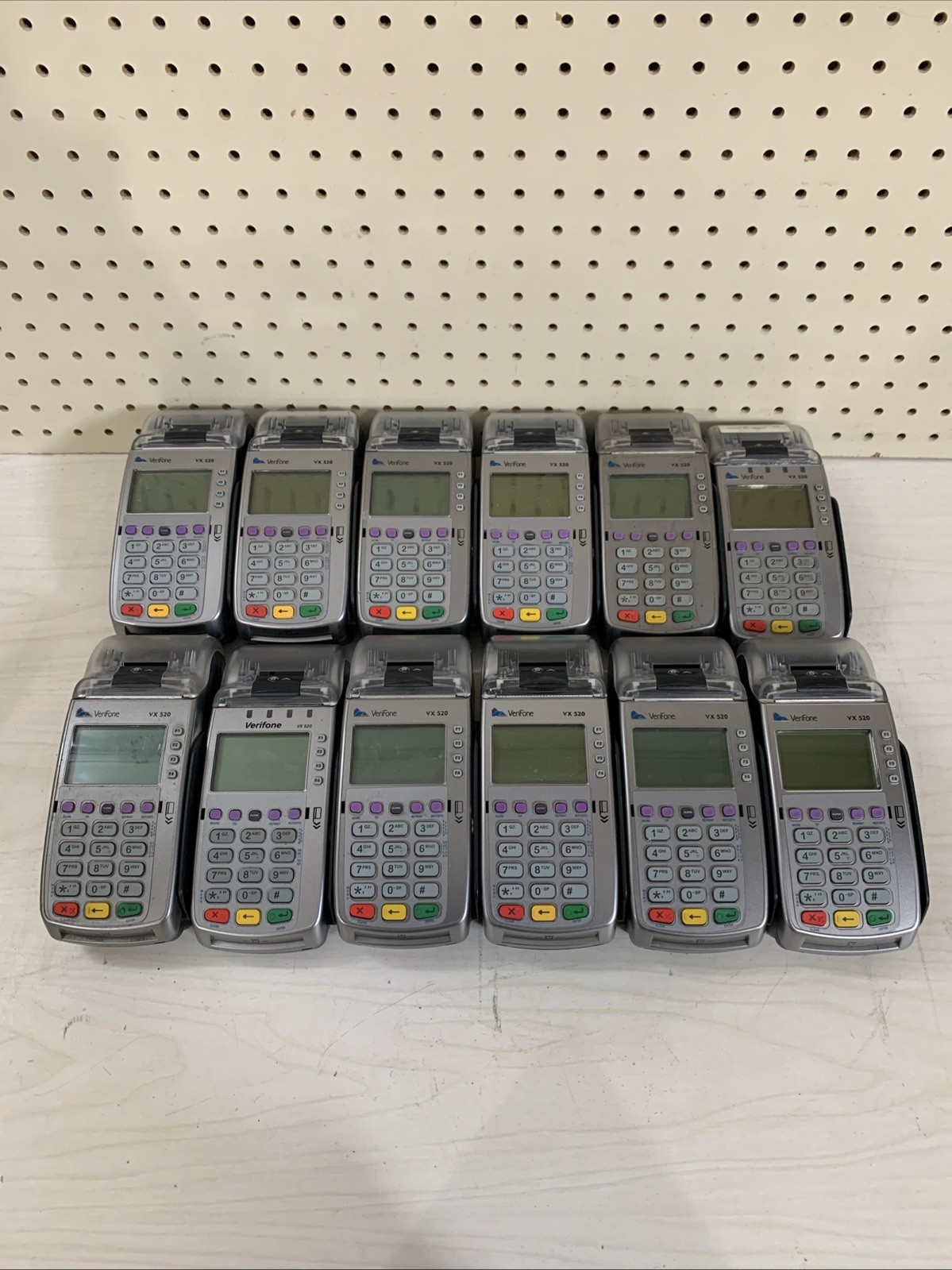 (Lot of 13) VeriFone VX520 Credit Card Terminal