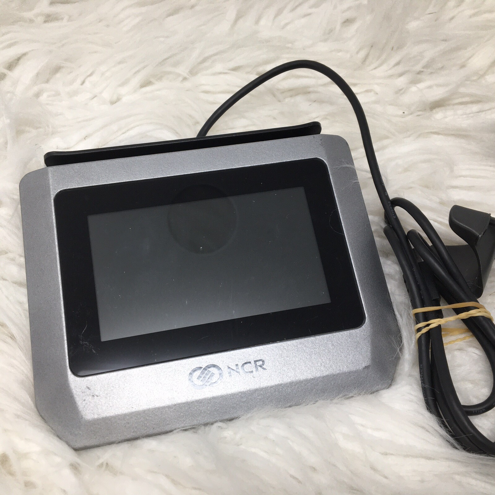 NCR Credit Card Swiper Reader 5938 And Hand Held Bar Code Reader LS2208