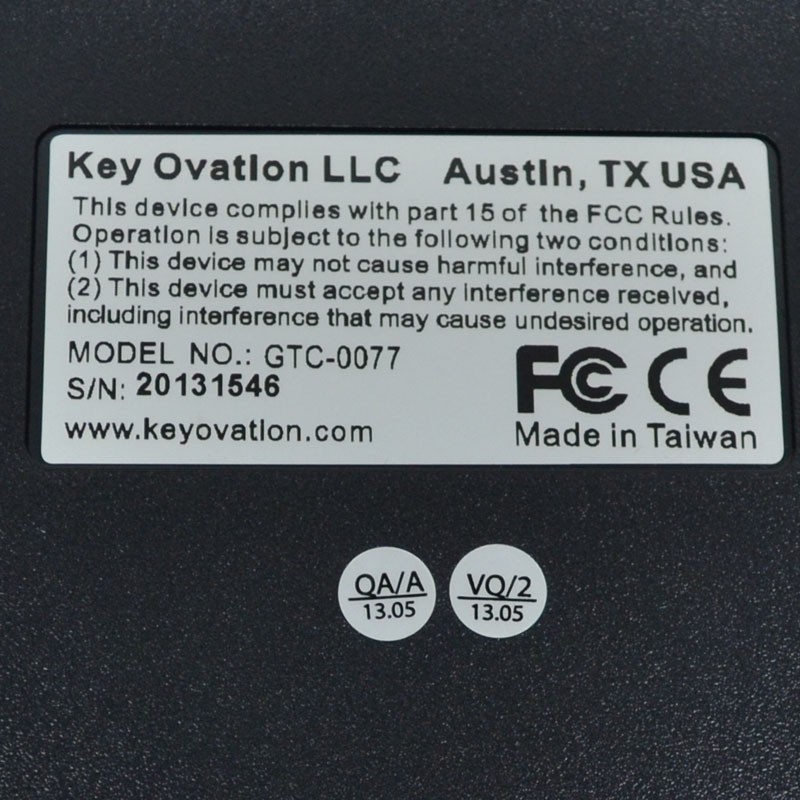 Magtek 21040110 USB KB Sureswipe Card Reader w/Goldtouch GTC-0077 Numeric Keypad