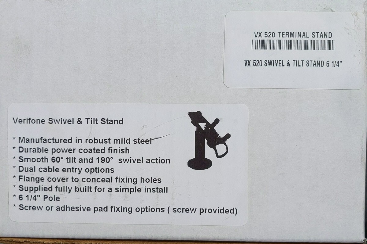 Verifone Swivel & Tilt Stand VX520 Terminal Stand 6 1/4″
