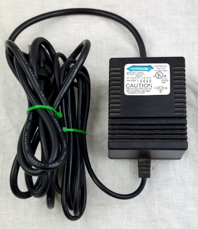 Hypercom T7Plus Credit Card Terminal POS POWER SUPPLY ONLY Tested & Works