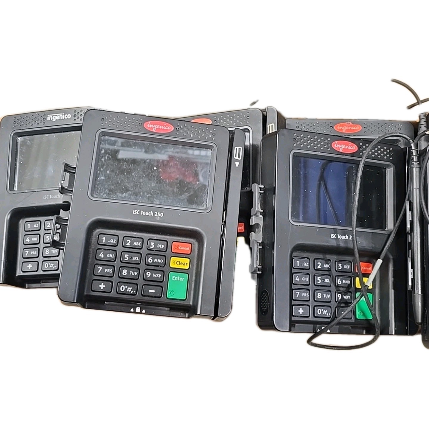 Ingenico iSC Touch 250 Payment Terminals Lot of 13 As is
