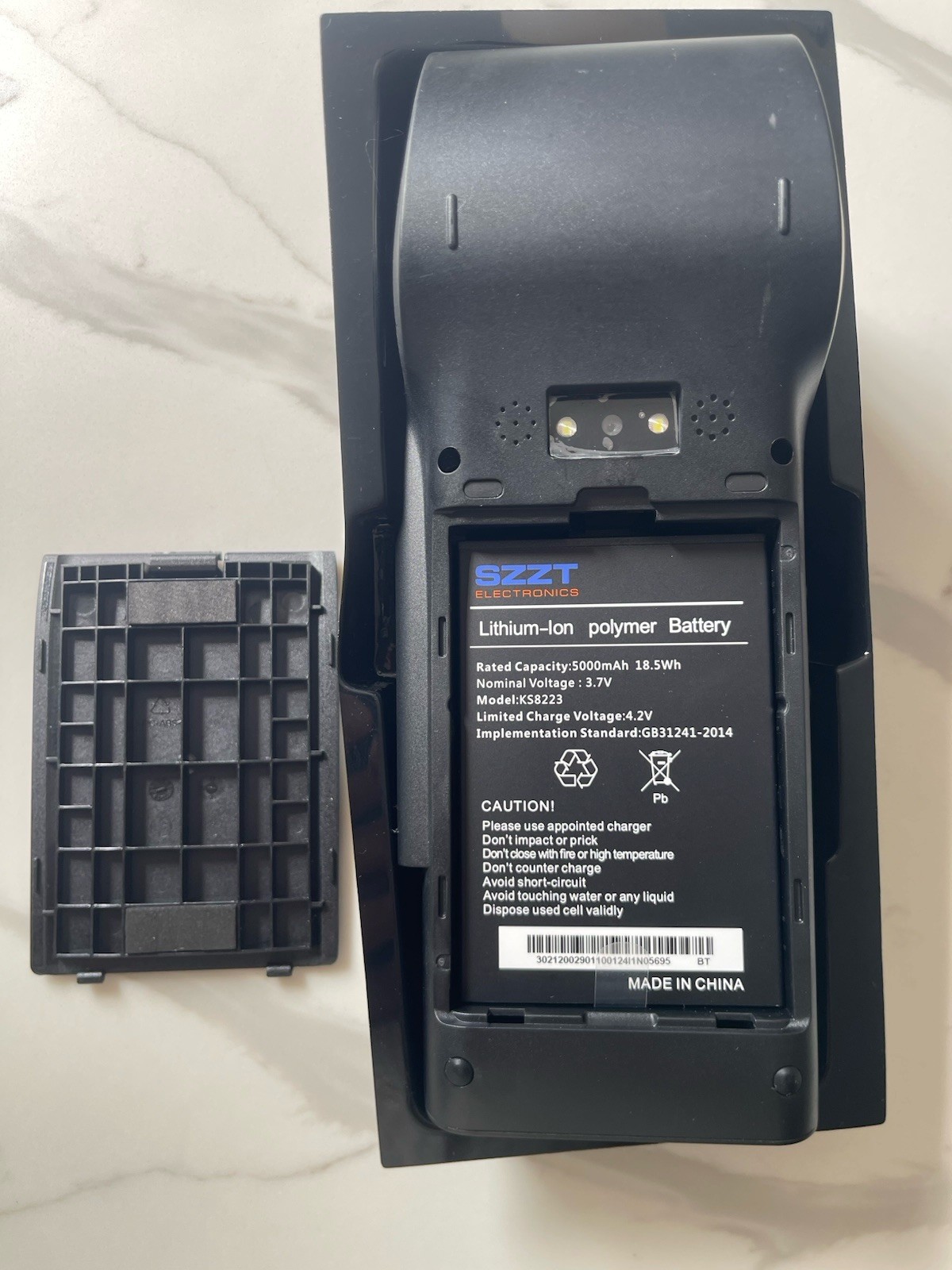 SZZT ELECTRONICS CO., LTD Mobile Digital POS Payment System Model KS8223