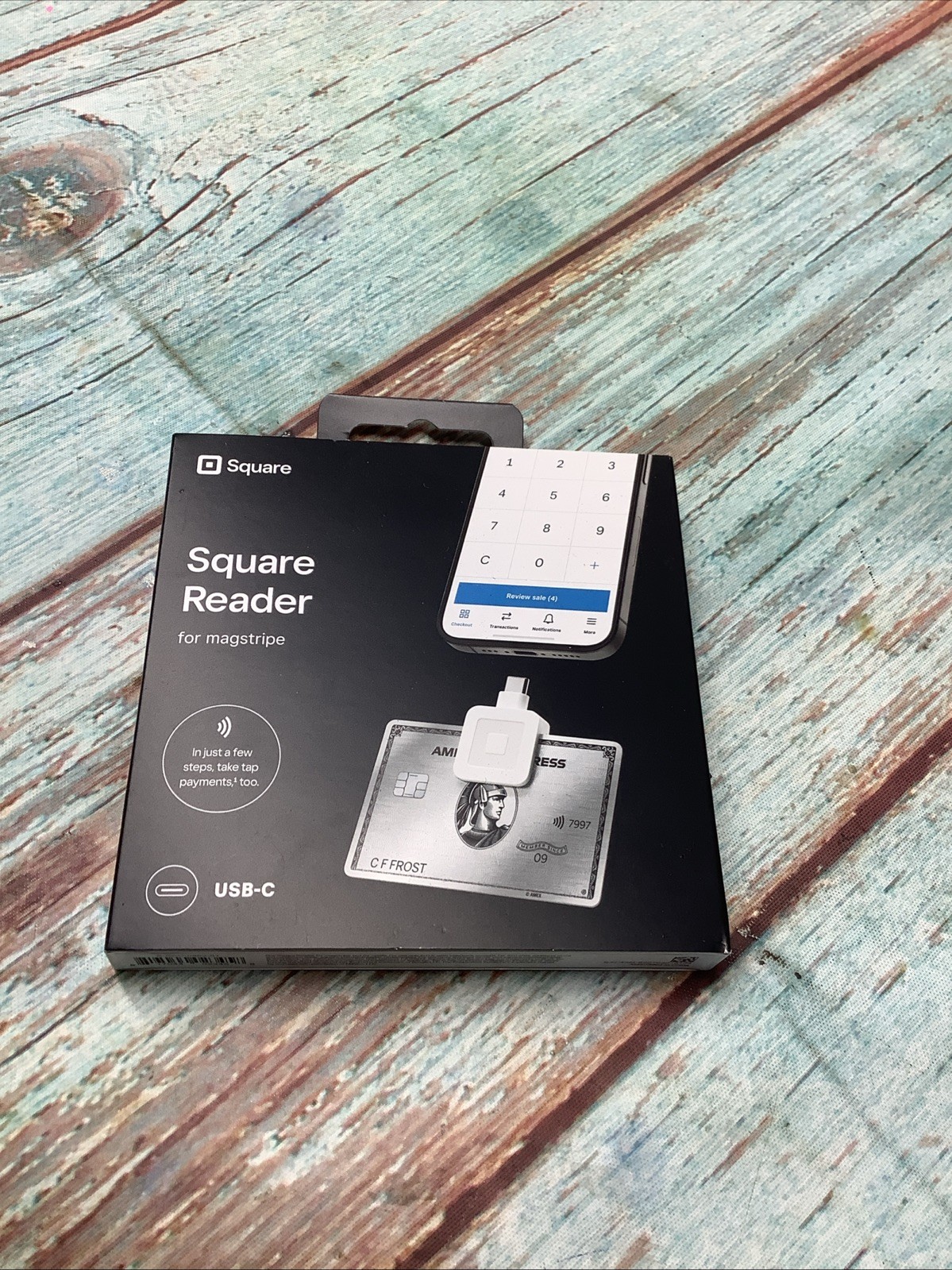 Square Reader for Magstripe USB-C – Mobile Credit Card Swipe Reader