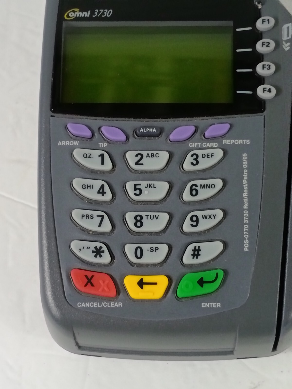 VeriFone OMNI 3730 VX510 Credit Card Reader Terminal Replacement – No Cables