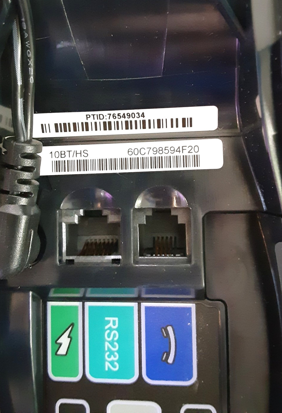 Verifone VX520 Credit Card POS Terminal DIAL/ETH/CTLS w/ Swipe EMV Chip Reader