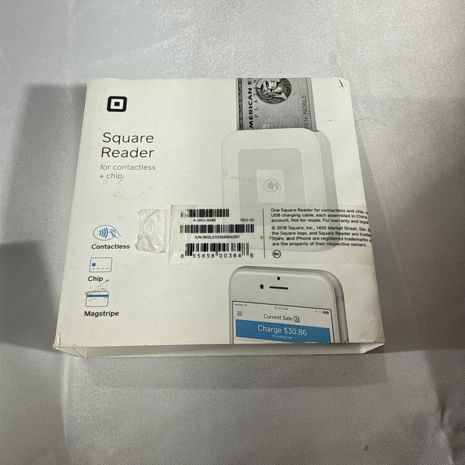 New Square A-SKU-0485 Credit Card Reader