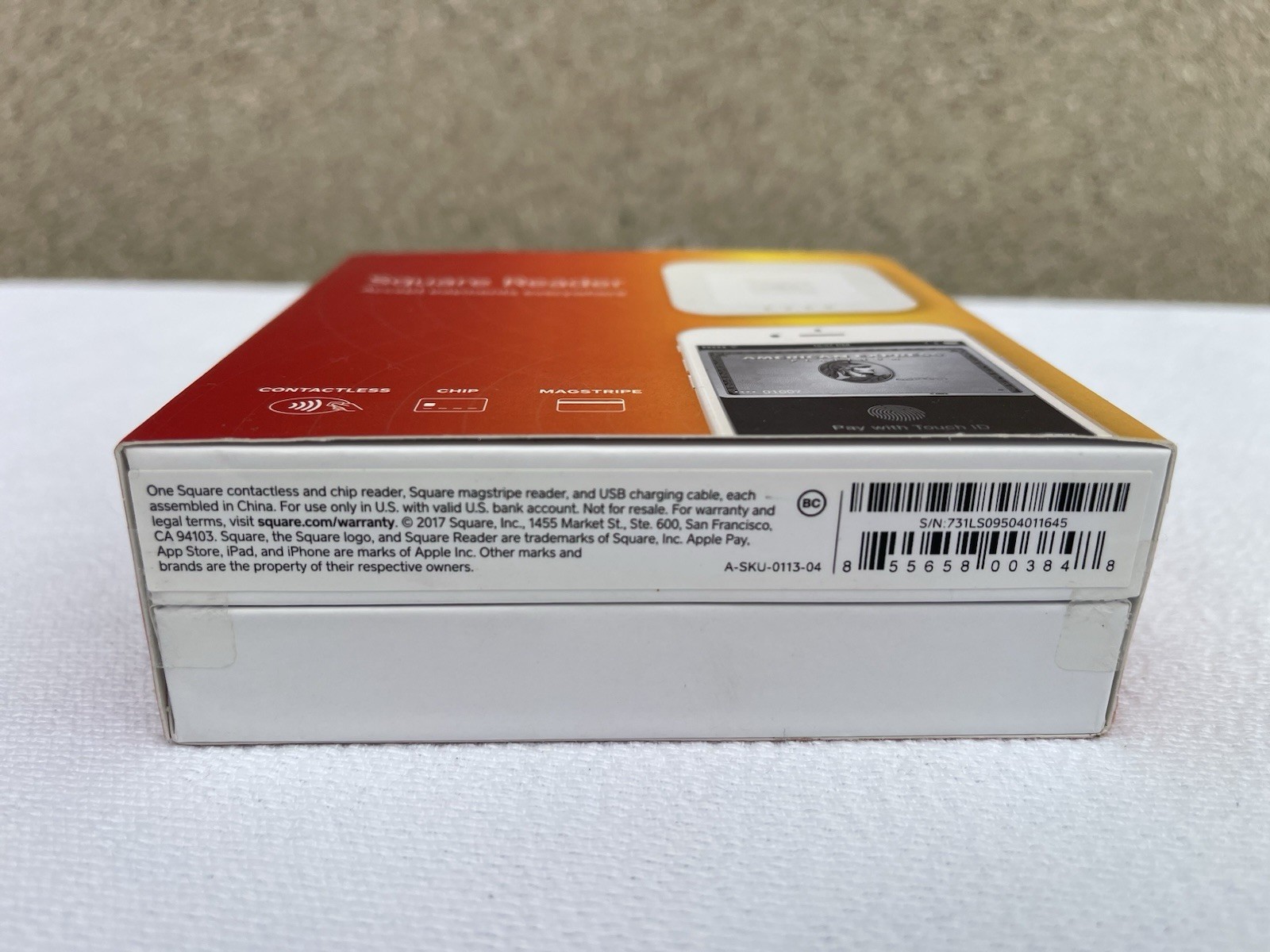 Square Credit Card Reader for Contactless and Chip Machine 1st Gen A-SKU-0113