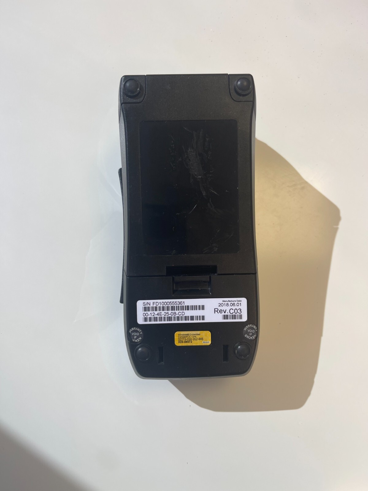First Data FD130 Credit Card Terminal TESTED WORKING Used Good Condition 