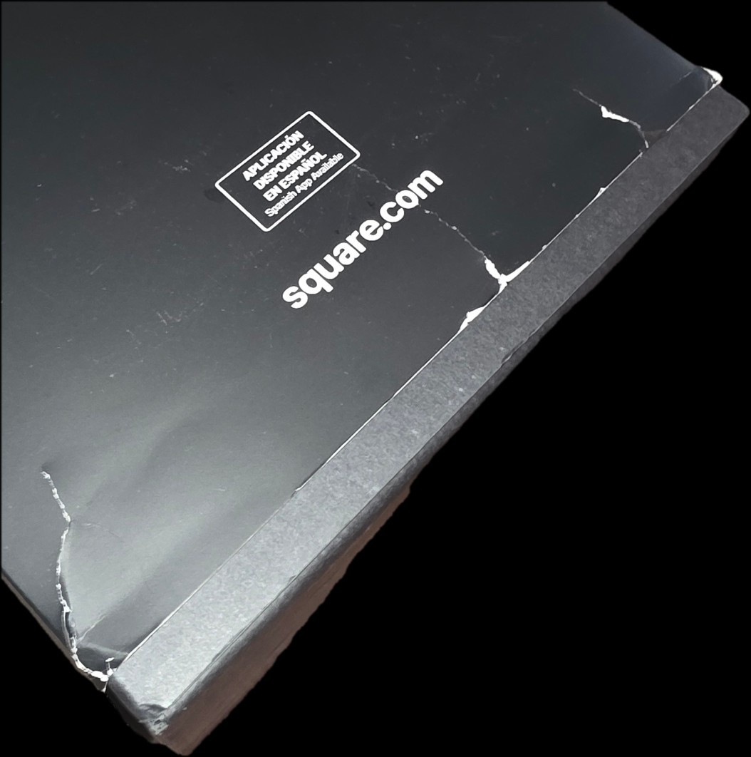 Square Register POS System SPS1-01 w/ Customer Display OPEN BOX – Box Wear