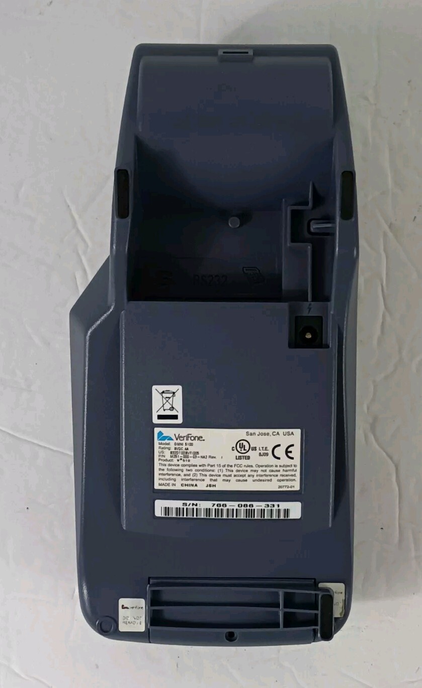 VeriFone OMNI 3730 VX510 Credit Card Reader Terminal Replacement – No Cables