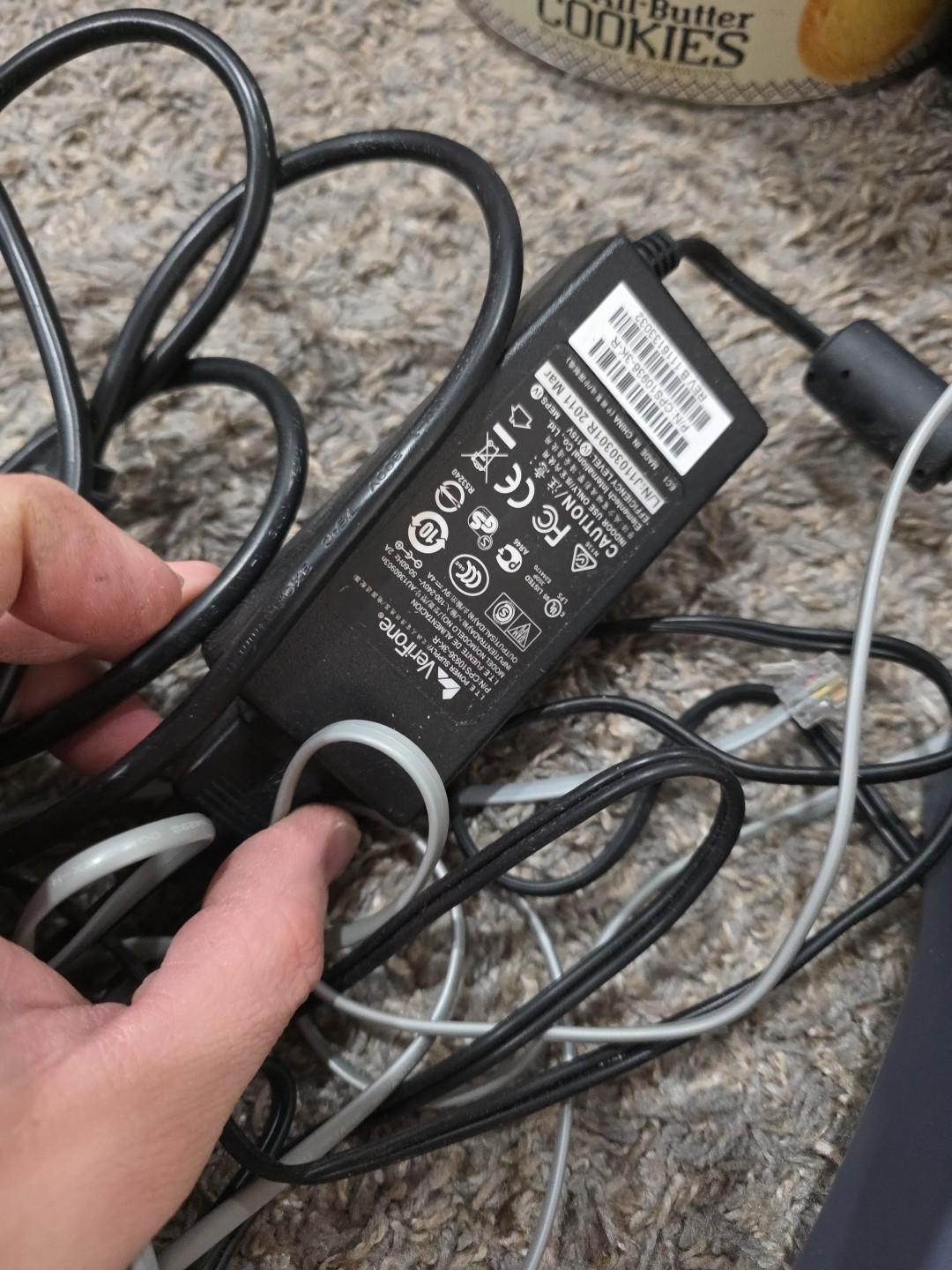 VeriFone VX510 Credit Card Reader Terminal With Power Supply