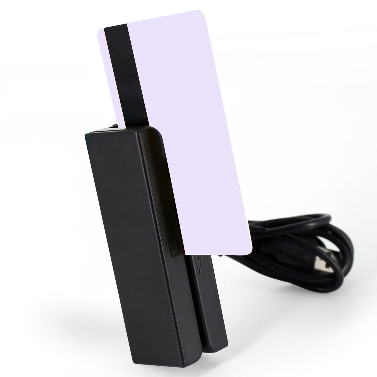 USB Magnetic Stripe 3-Track POS Credit Card Reader Swiper – Magstripe Swipe C…