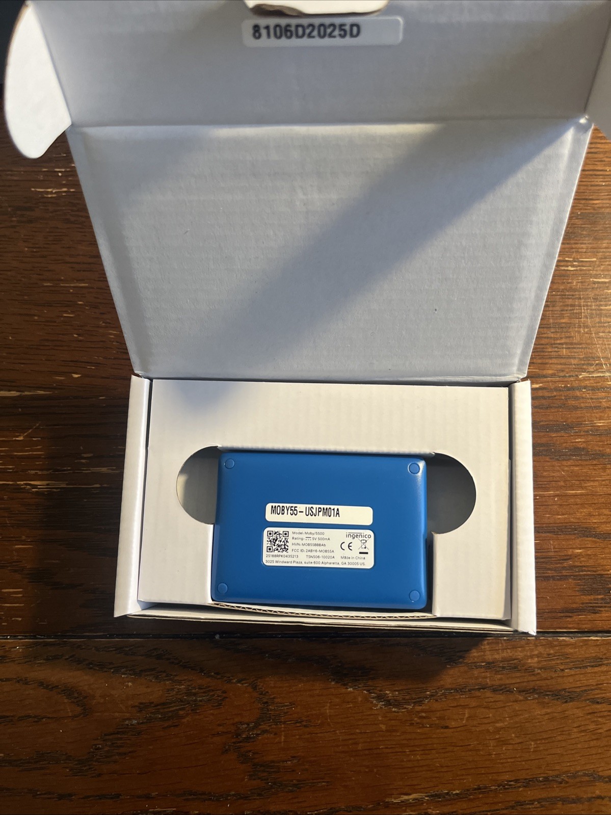 Chase Branded Moby 5500 Credit Card Reader By Ingenico