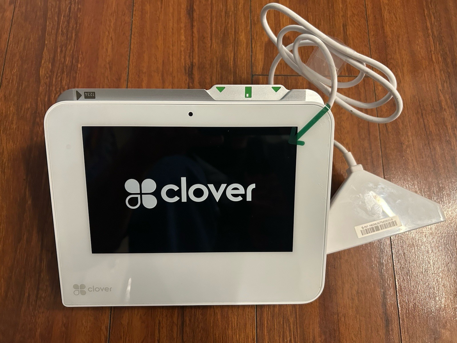 Clover Mini Wi-Fi C300 POS System + USB-C Triangle Hub With Aftermarket AC Adapt