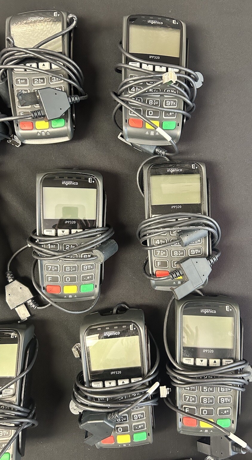 Lot of 20 Ingenico IPP320 Pinpad Credit Card Reader Machine’s & Accessories