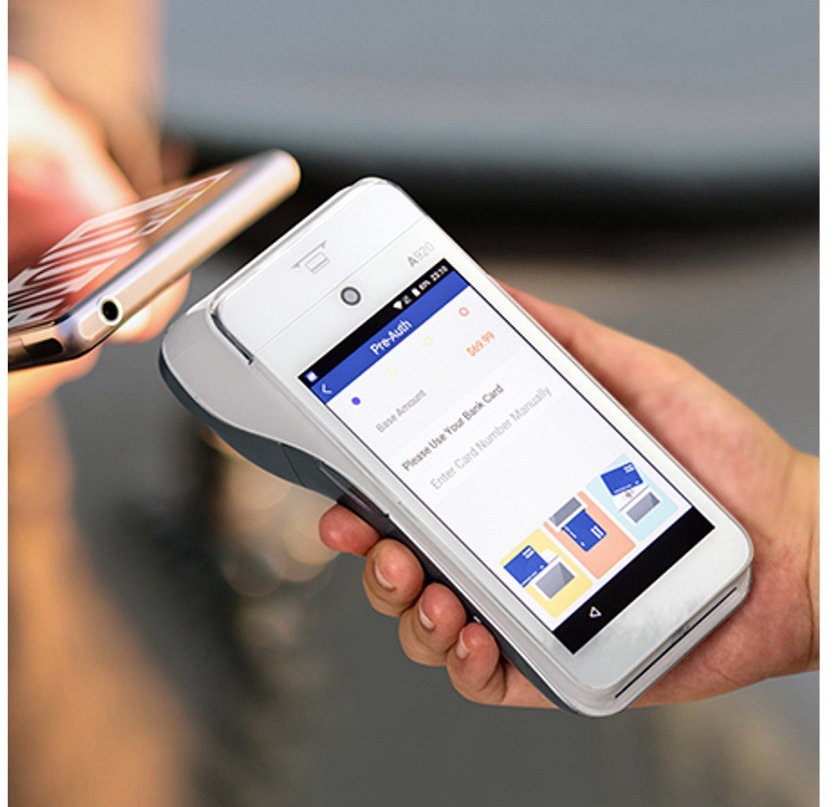 Pax A920 With NEW MERCHANT ACCOUNT. YOU HAVE TO DO AN APPLICATION TO GET APPROVE