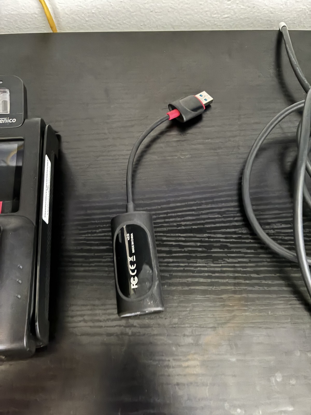 NIB Ingenico Lane 5000 V3 Payment Terminal w/ PSU, Stylus, Cable, PRB30311574I