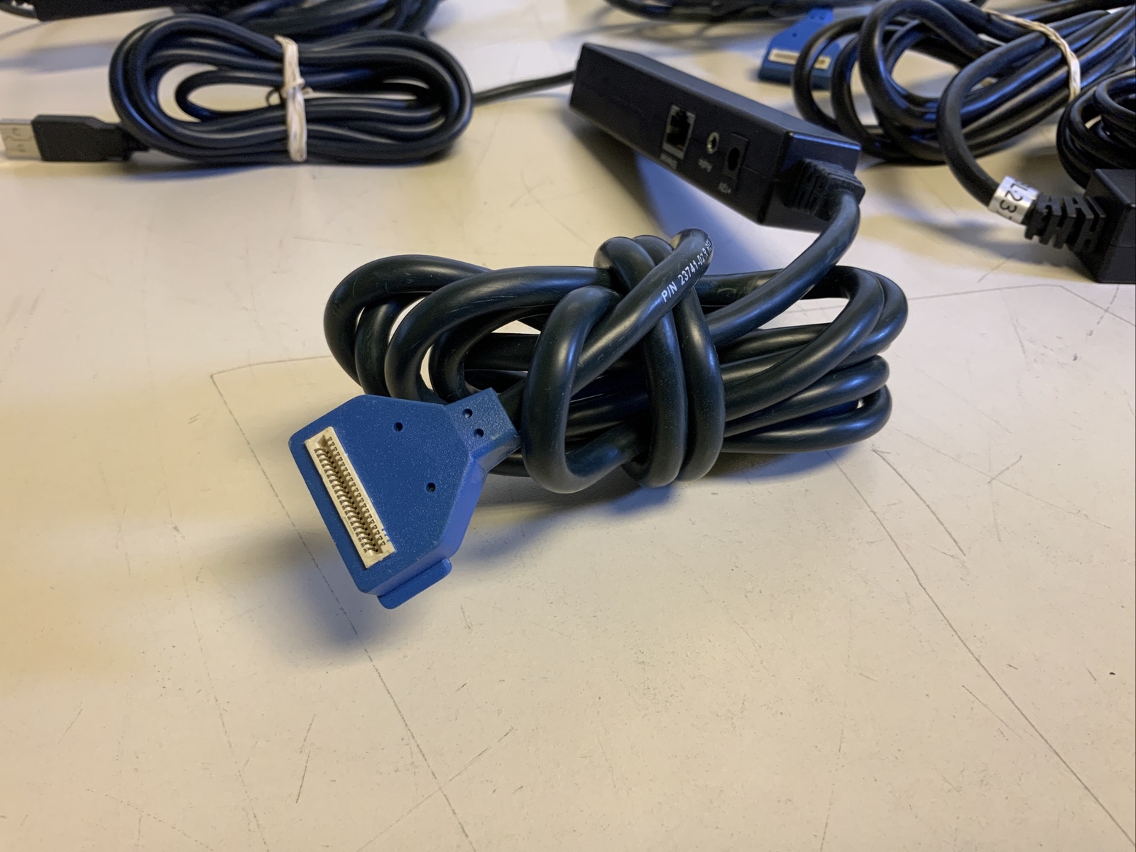Lot Of 4 Verifone Blue Mx USB Cable for Mx850 Mx860 Mx870 Mx915 Mx925 23741-02-R