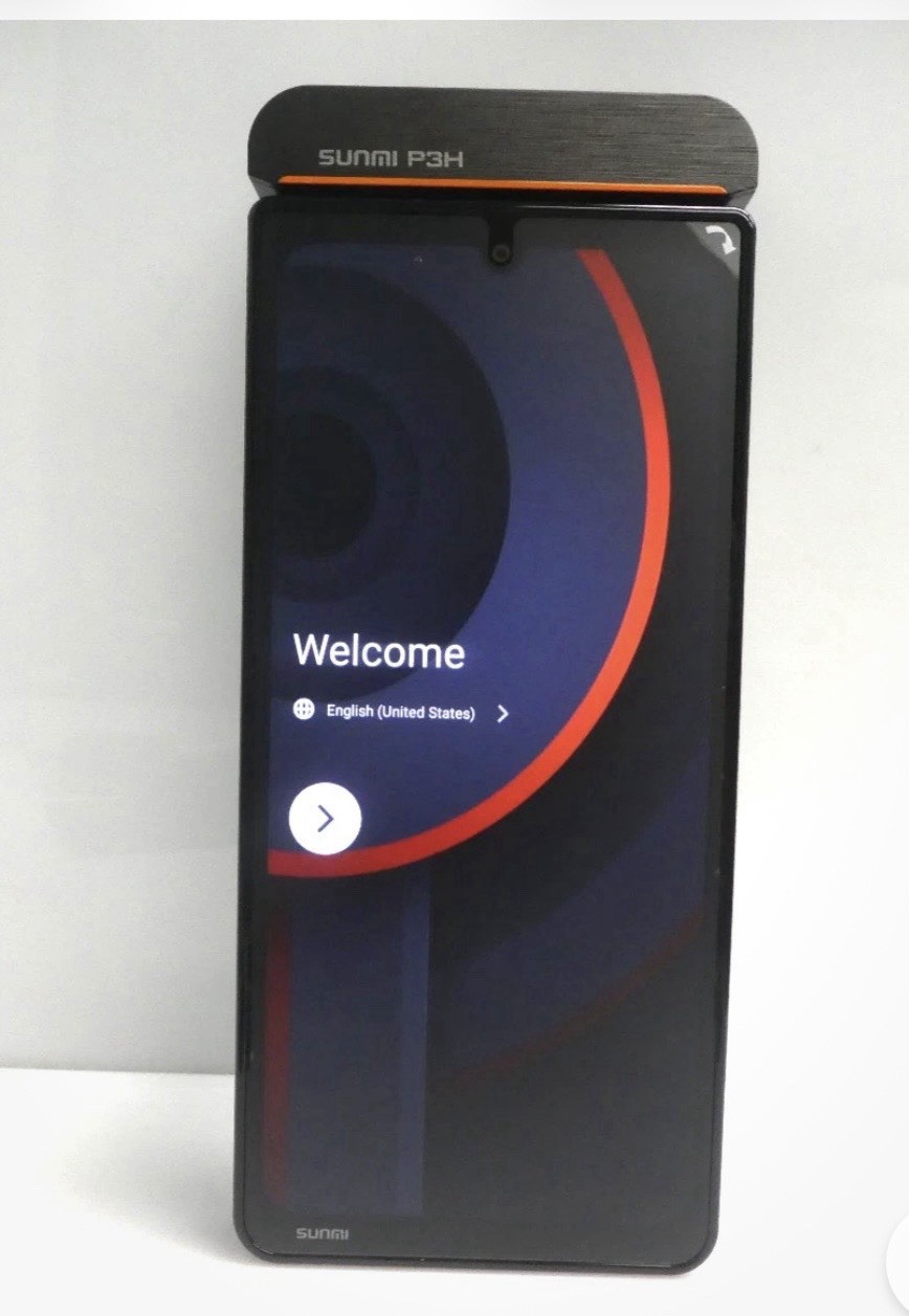 SUNMI P3H Android Wireless Payment Terminal