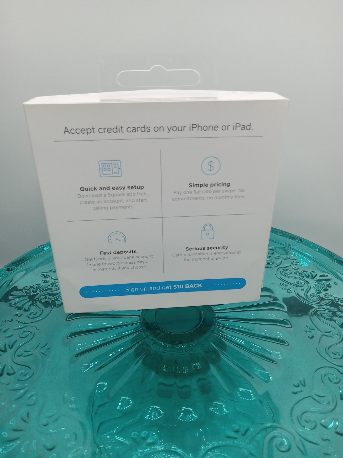 Square Reader Magstripe Lightning Connector iPhone Credit Card Swipe