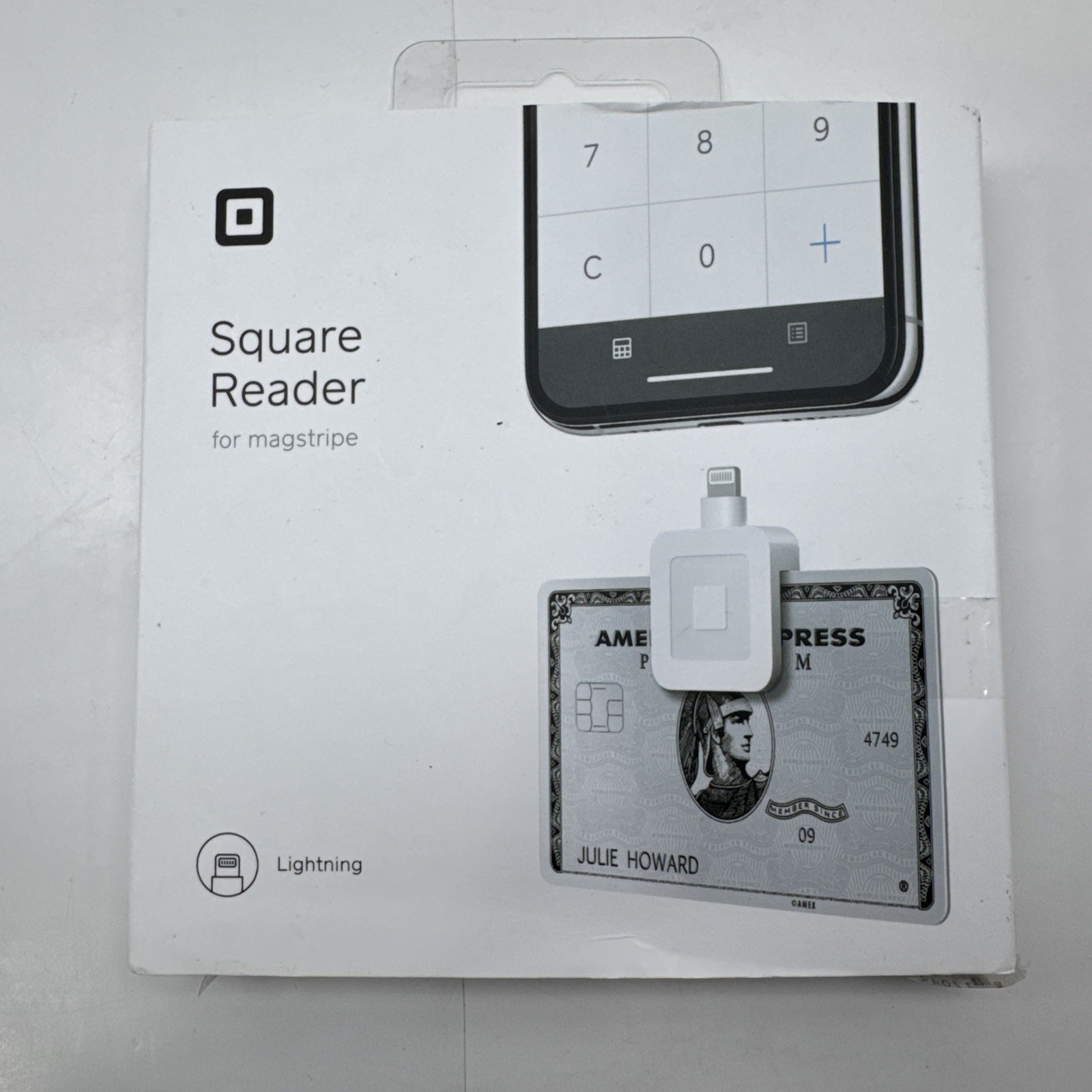 Square Reader for Magstripe Lightning Connector Apple iPhone iPad A-SKU-0635-01