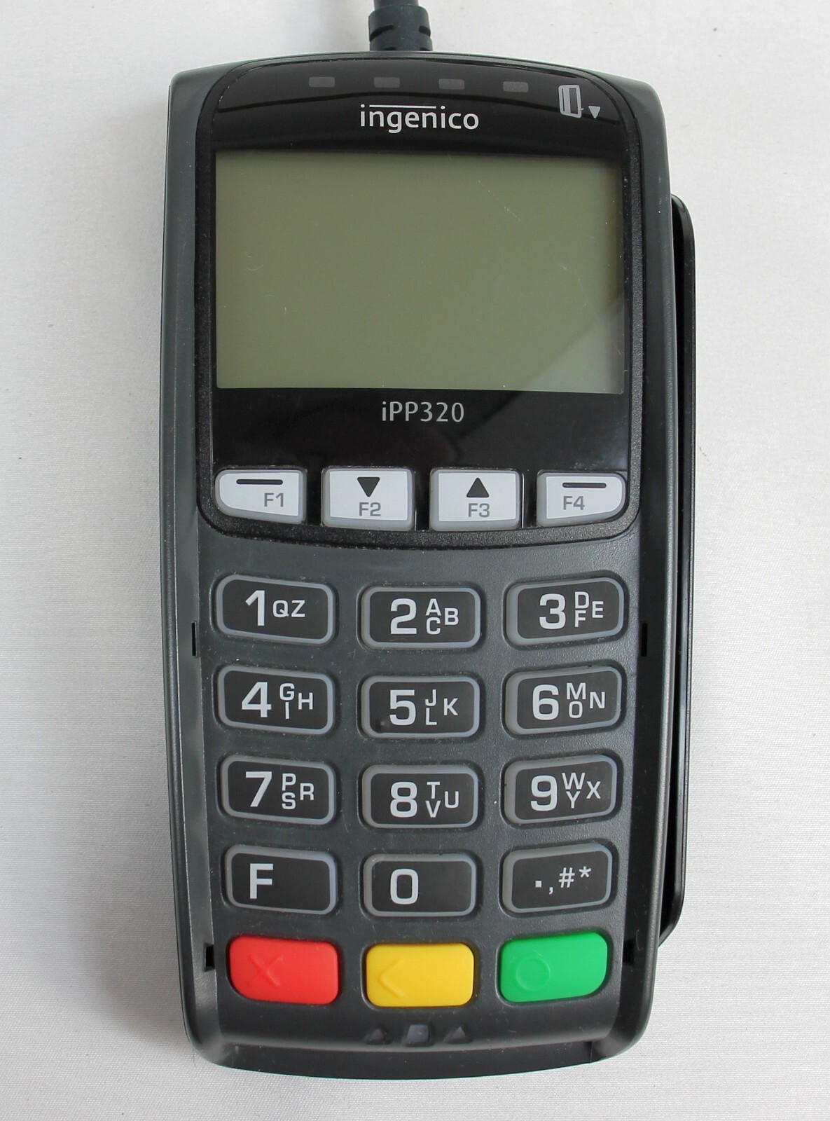 INGENICO IPP320 POS CARD READER KIT ~ READER, COMBOX, AC ADAPTER & CABLES
