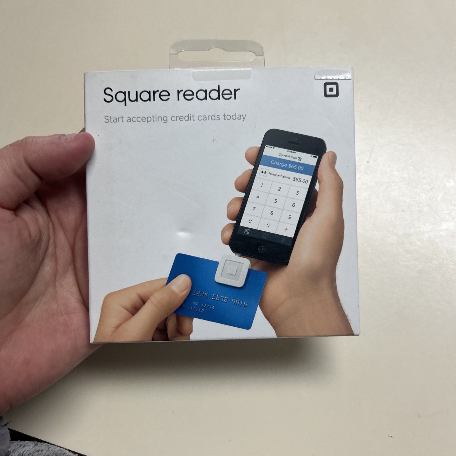 Square Mobile Credit Card Reader Magstripe Headphone Jack A-PKG-0157