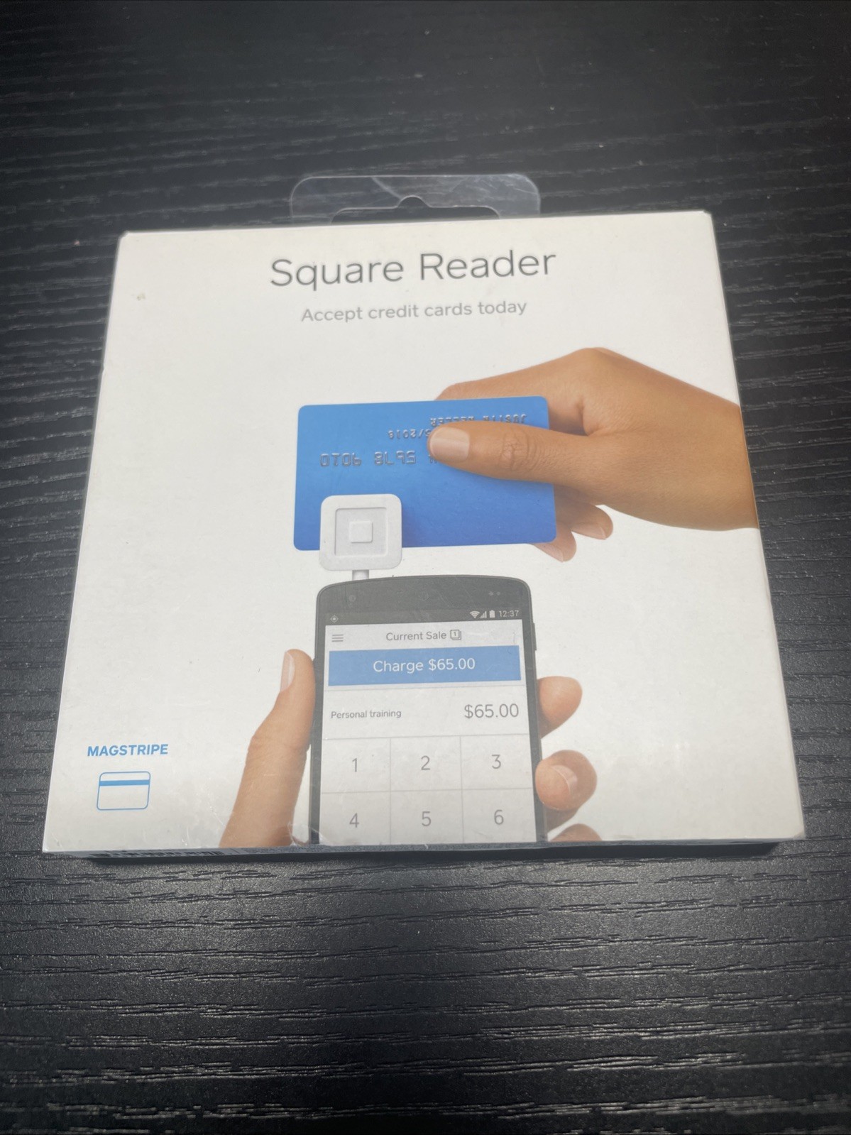Square Reader for Magstripe (HEADPHONE JACK) Credit Card Readers Portable m12