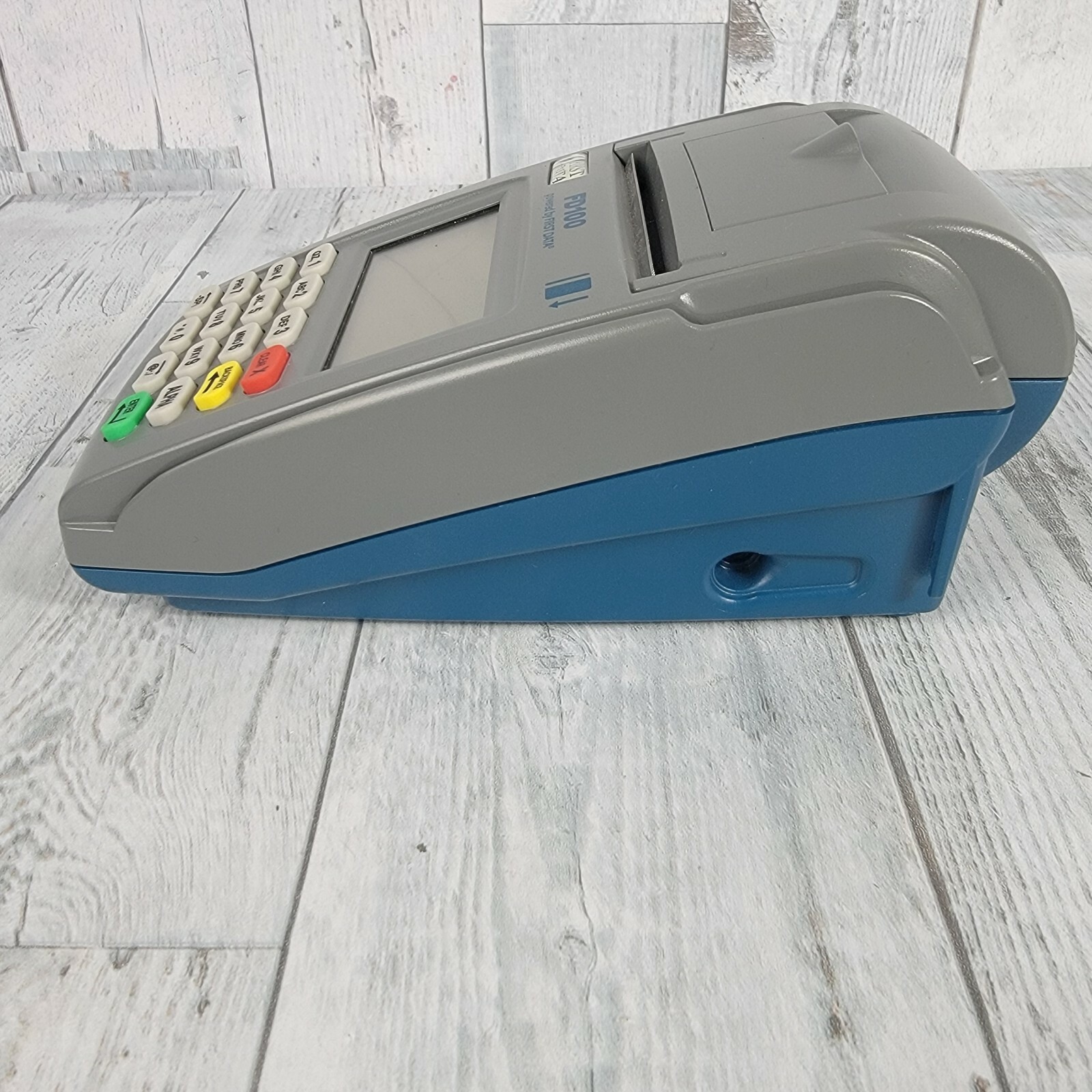 First Data FD100 POS credit Card terminal reader with fd10