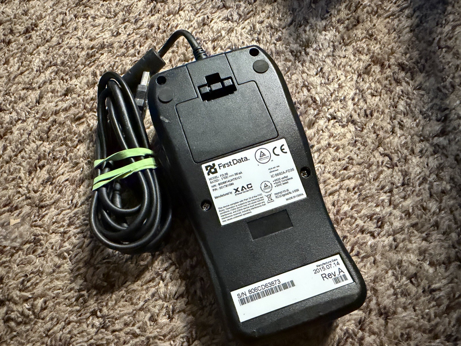 First Data FD-35 PIN Pad